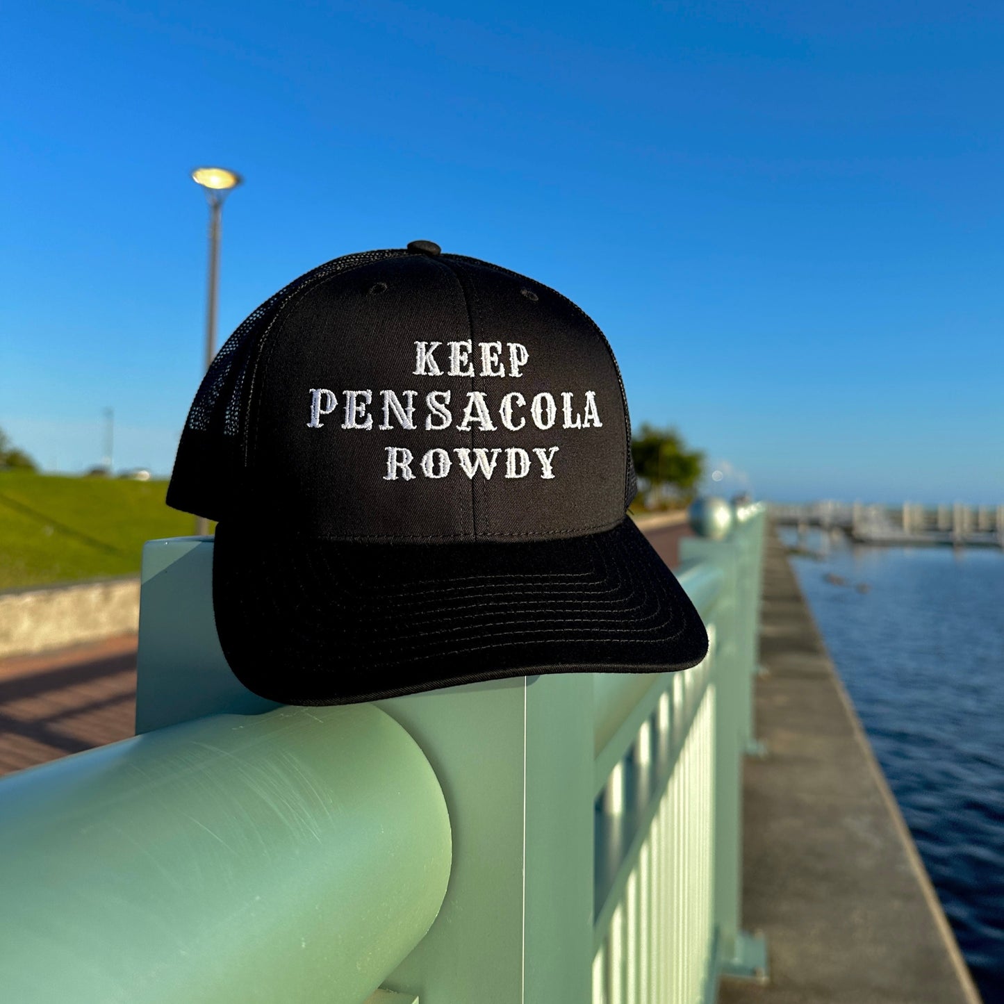 Keep Pensacola Rowdy Trucker Hat