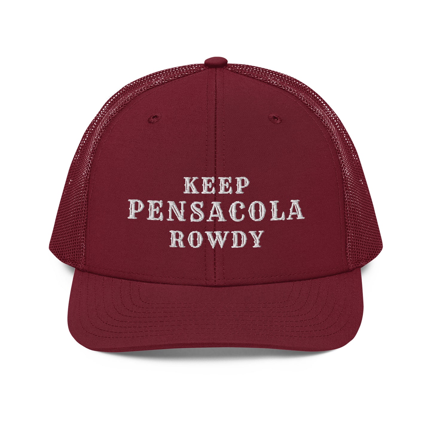 Keep Pensacola Rowdy Trucker Hat